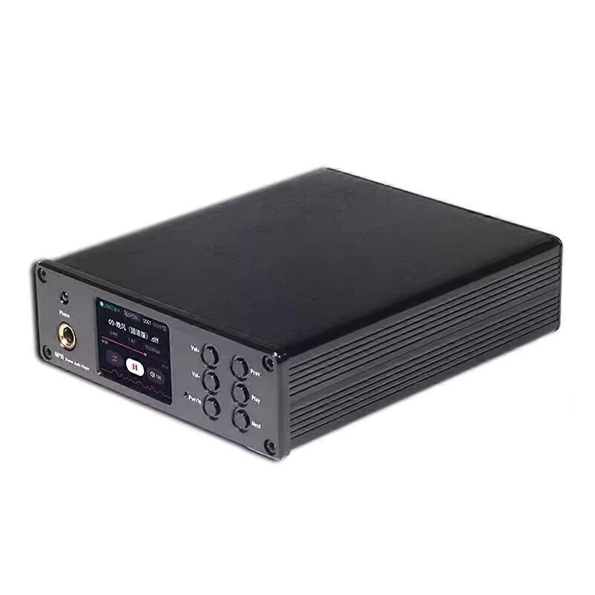 DA10 USB Decoder Dual-Core ES9038 DSD512 Bluetooth 5.1 HIFI Audiophile Earphone Amplifier 6.5mm