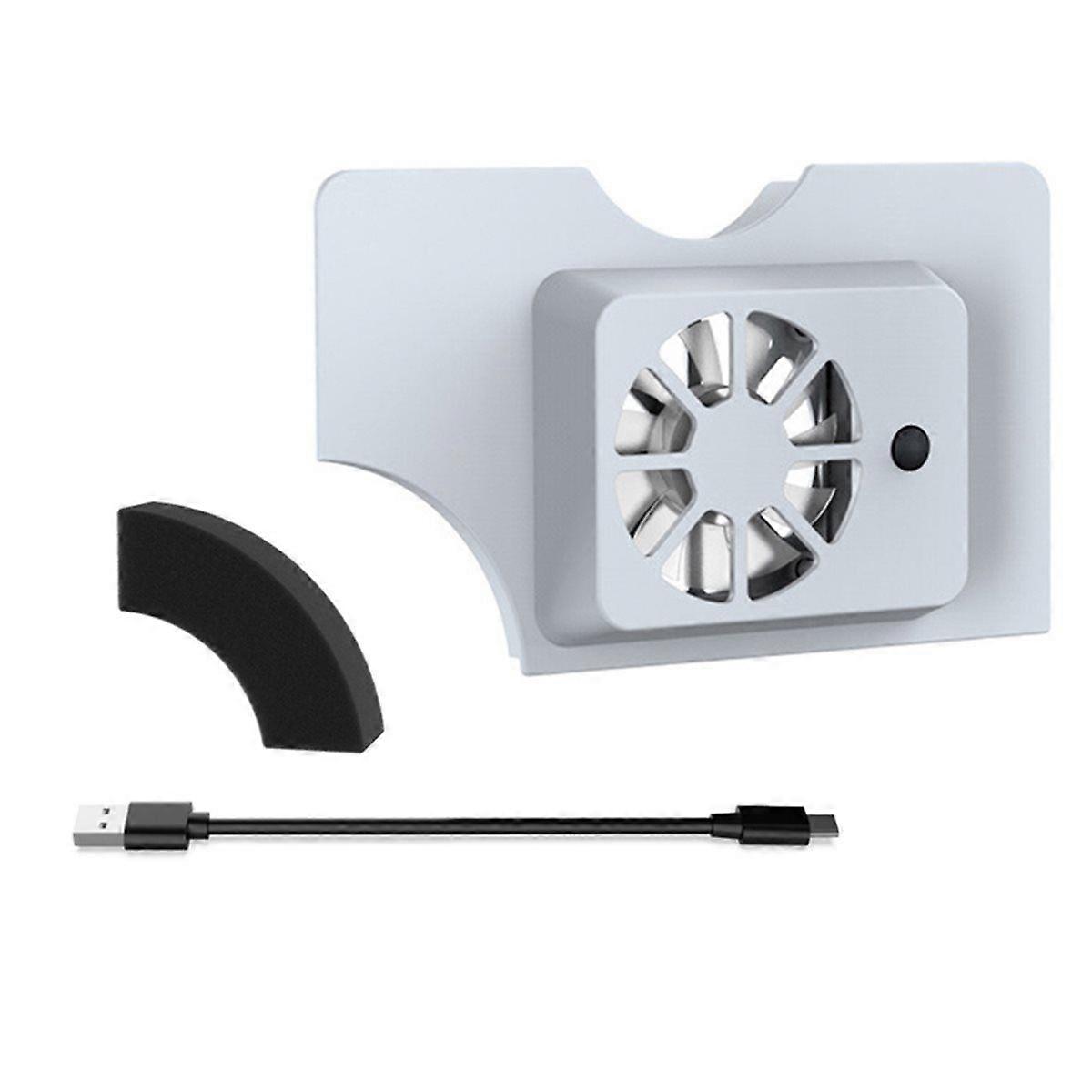 For Cooling Fan USB-Powered Cooler Stand for Enhance Your Gaming Experience White