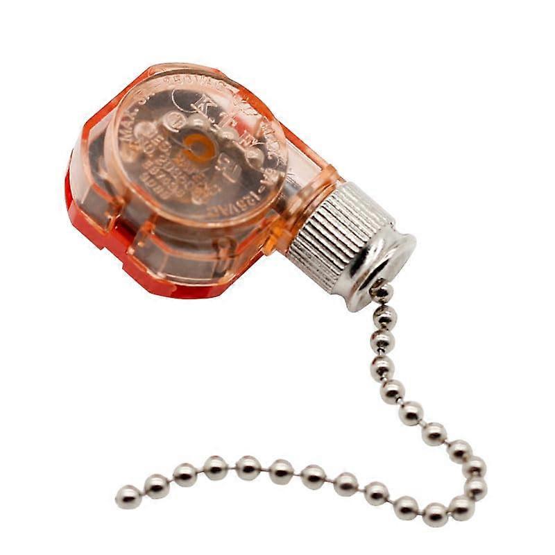 Ceiling Fan Pull Chain Switch 4 Wire ZE3089R Universal 3 Speed UL Approved Nickel 2 Pack