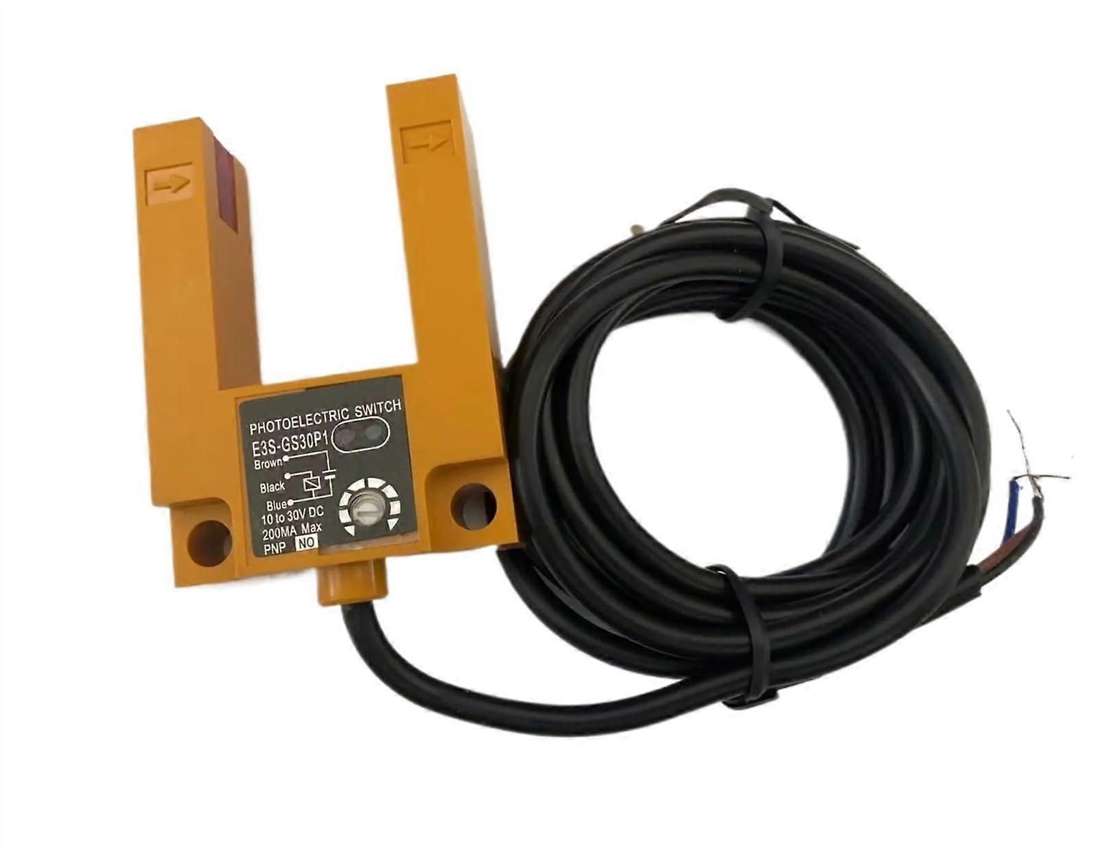 UType Groove Photoelectric Sensor PNP IR Through Beam Switch with Smart IR Detection