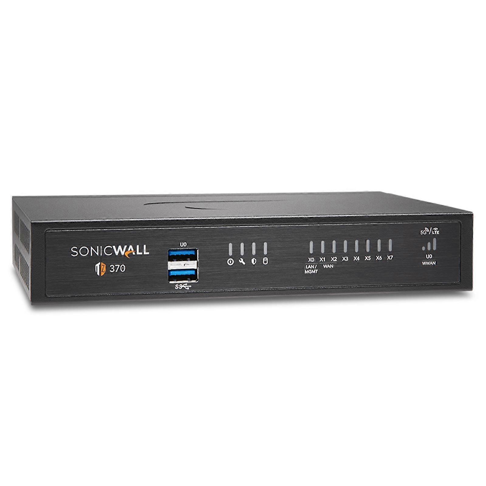 Sonicwall Tz370 - Säkerhetsutrustning - 1GbE - Stationär dator