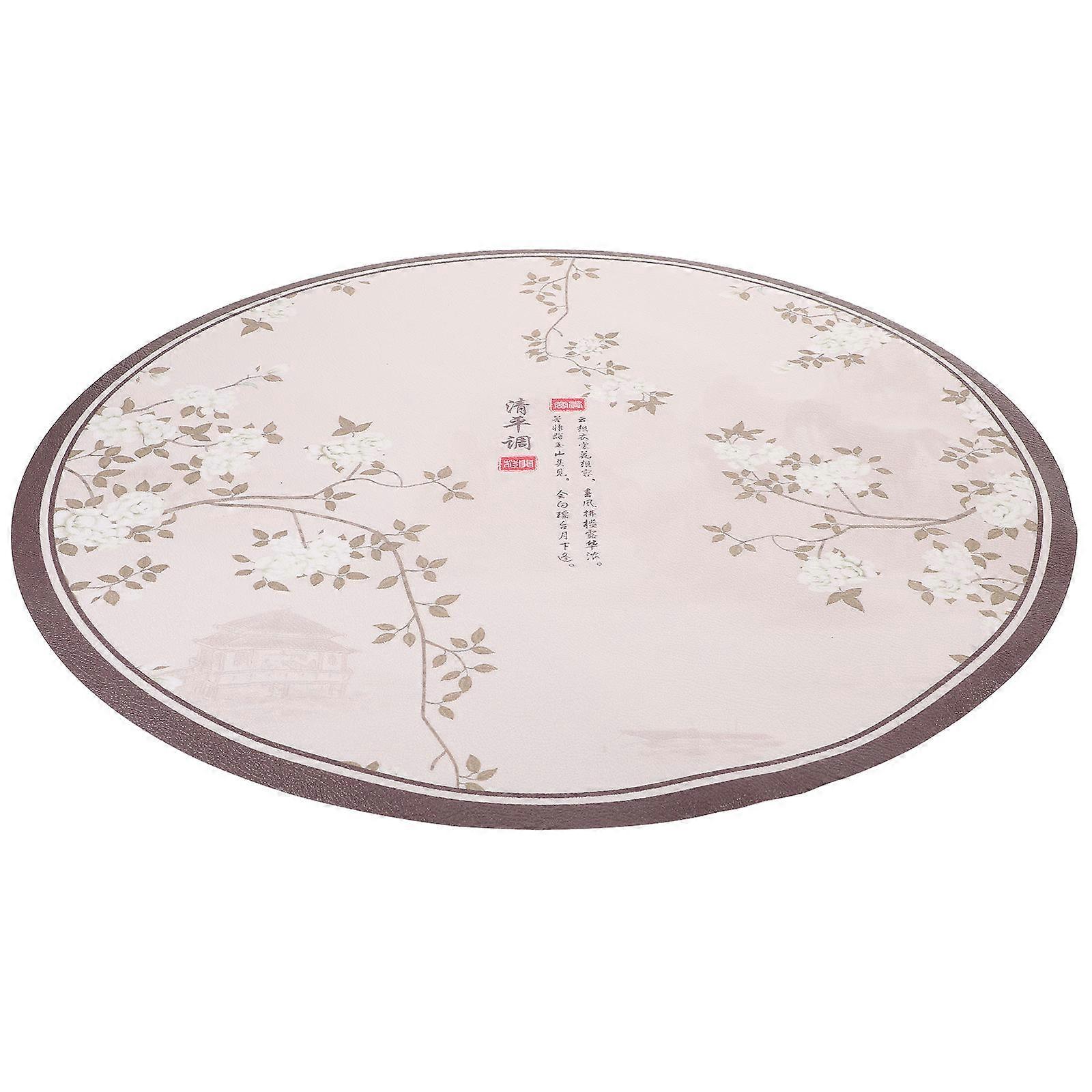 Round Table Cloth Table Cover for Home Use 4Pcs Multi Color Design