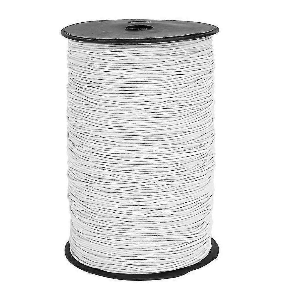 1.5mm 500m Round Elastic Bungee Rope String Stretchable Cord Dress Making Craft