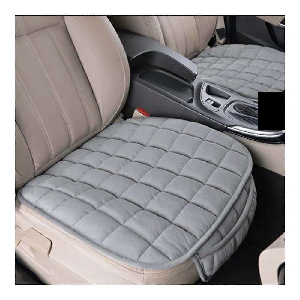 Universal Gray Car Seat Covers Front Set, Breathable AntiSlip Protector for Vehicle