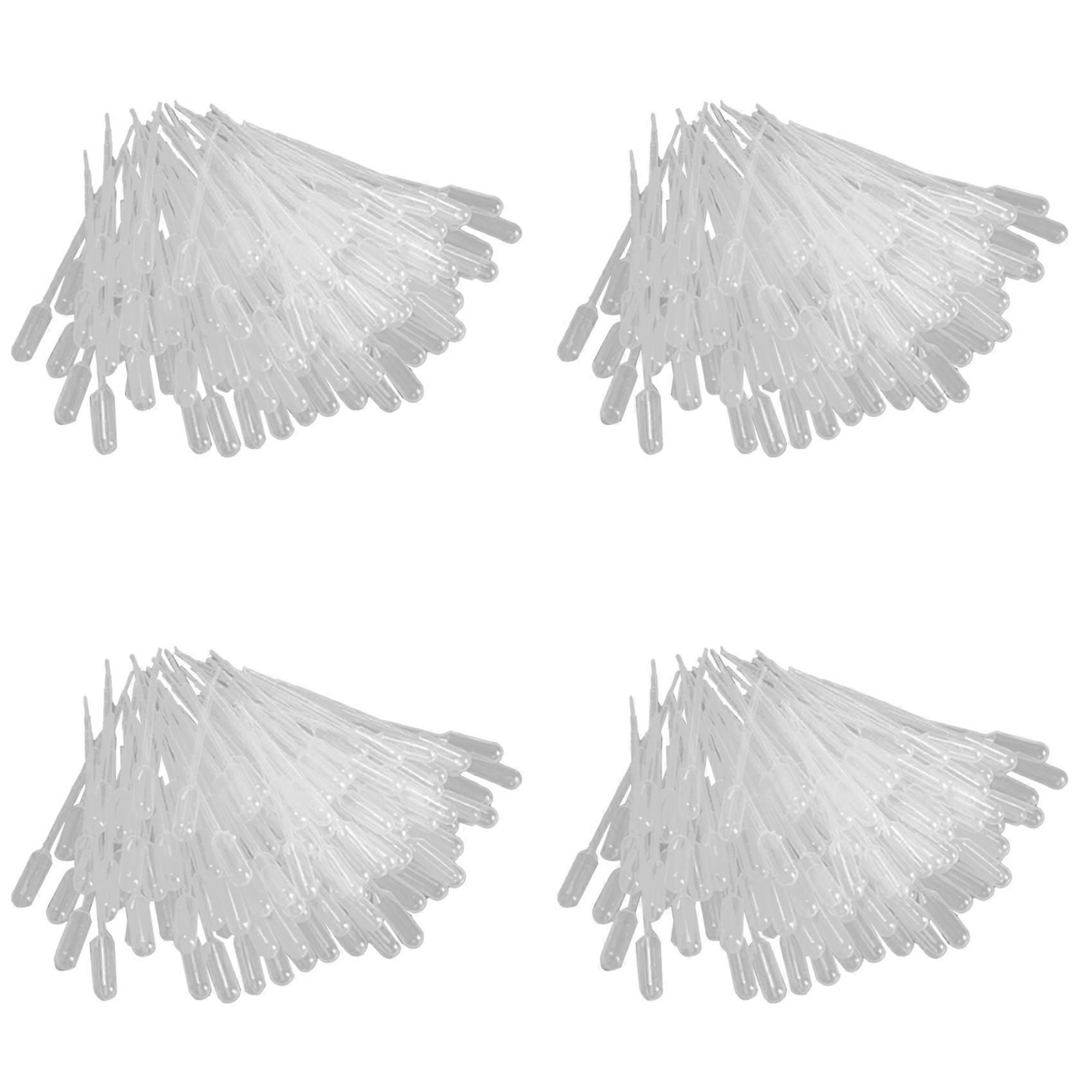 400PCS Graduated Pipettes Dropper Polyethylene (1Ml)