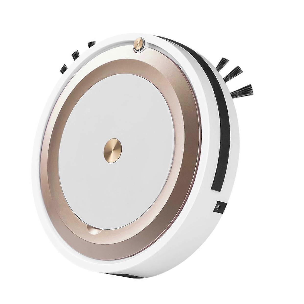 Smart Robot Vacuum Cleaner with Mopping Function, App Control, Quiet Compact Design, Gold