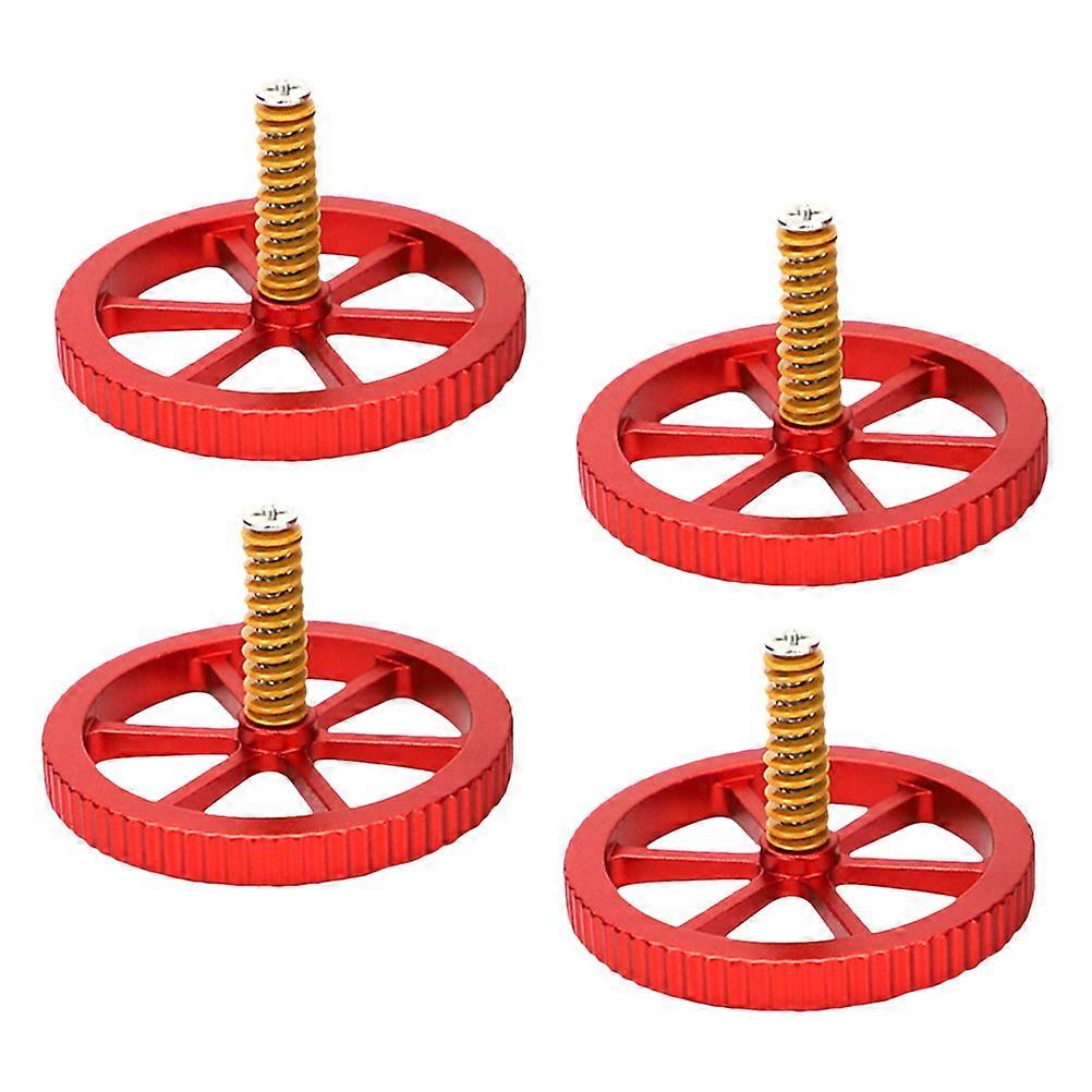 3D Printing Accessories Hand Twists Leveling Screws Nuts for Printer 4Sets
