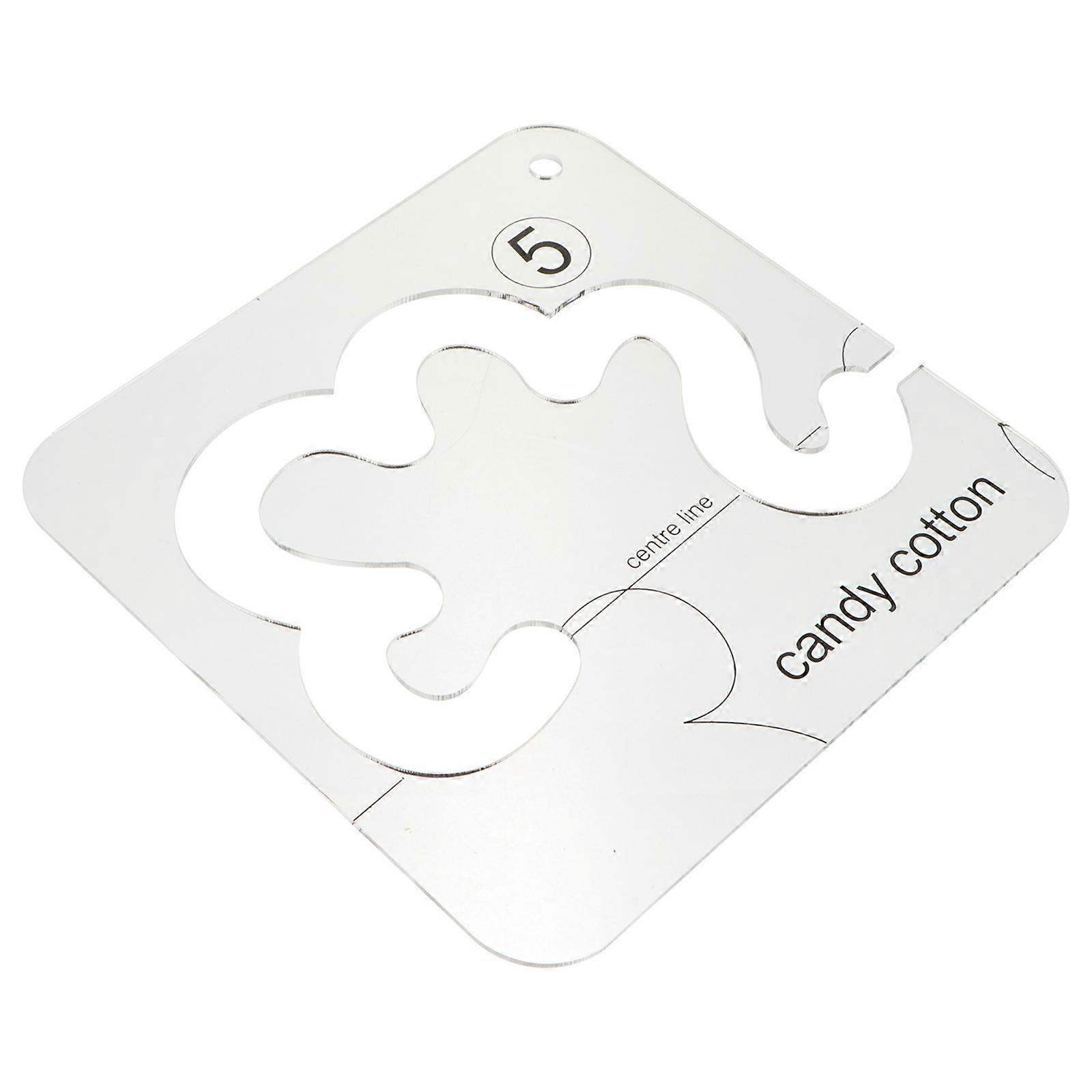 Acrylic Stitching Ruler Multi-Functional Sewing Template for Quilting 1Pcs