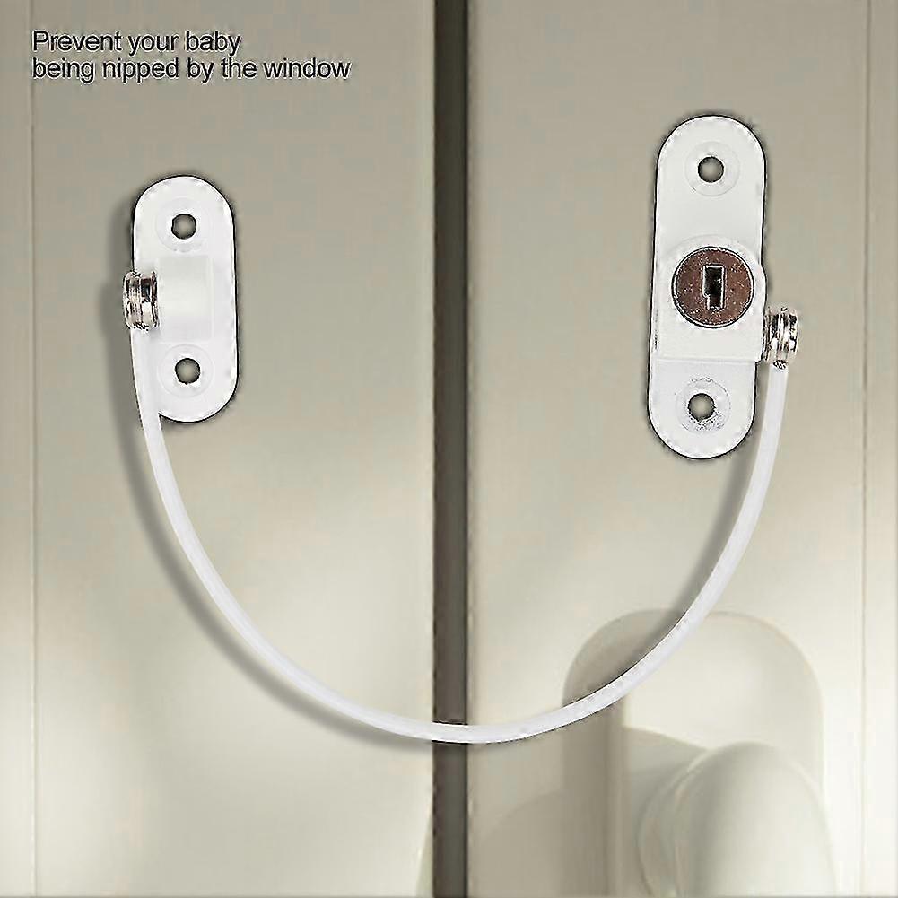 Long Durable Sturdy Safety Lock with Key Keep Baby Safe for Window 2025