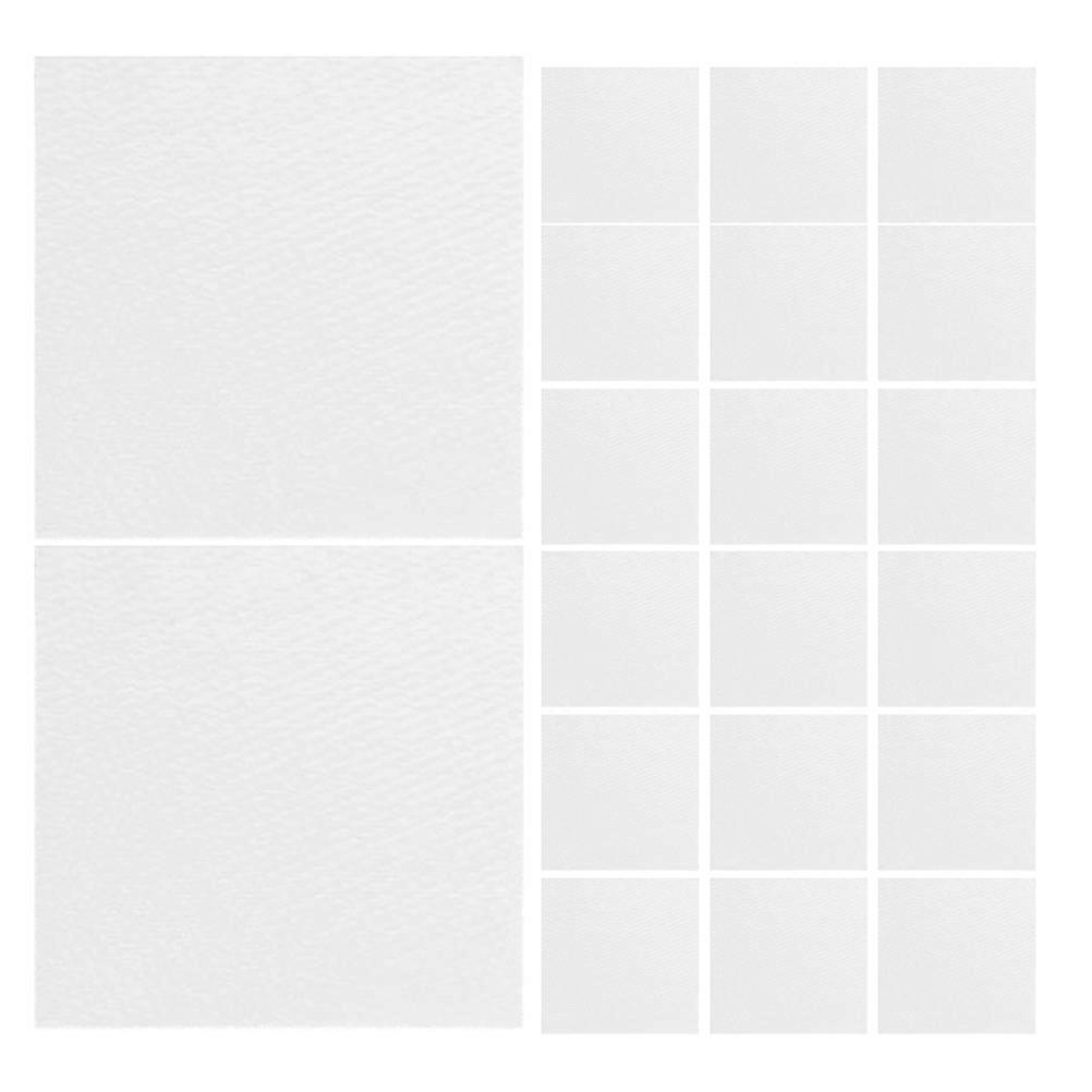 Plant Fiber White Dehumidifying Sheets for Chip Tubes 100Pcs Caps