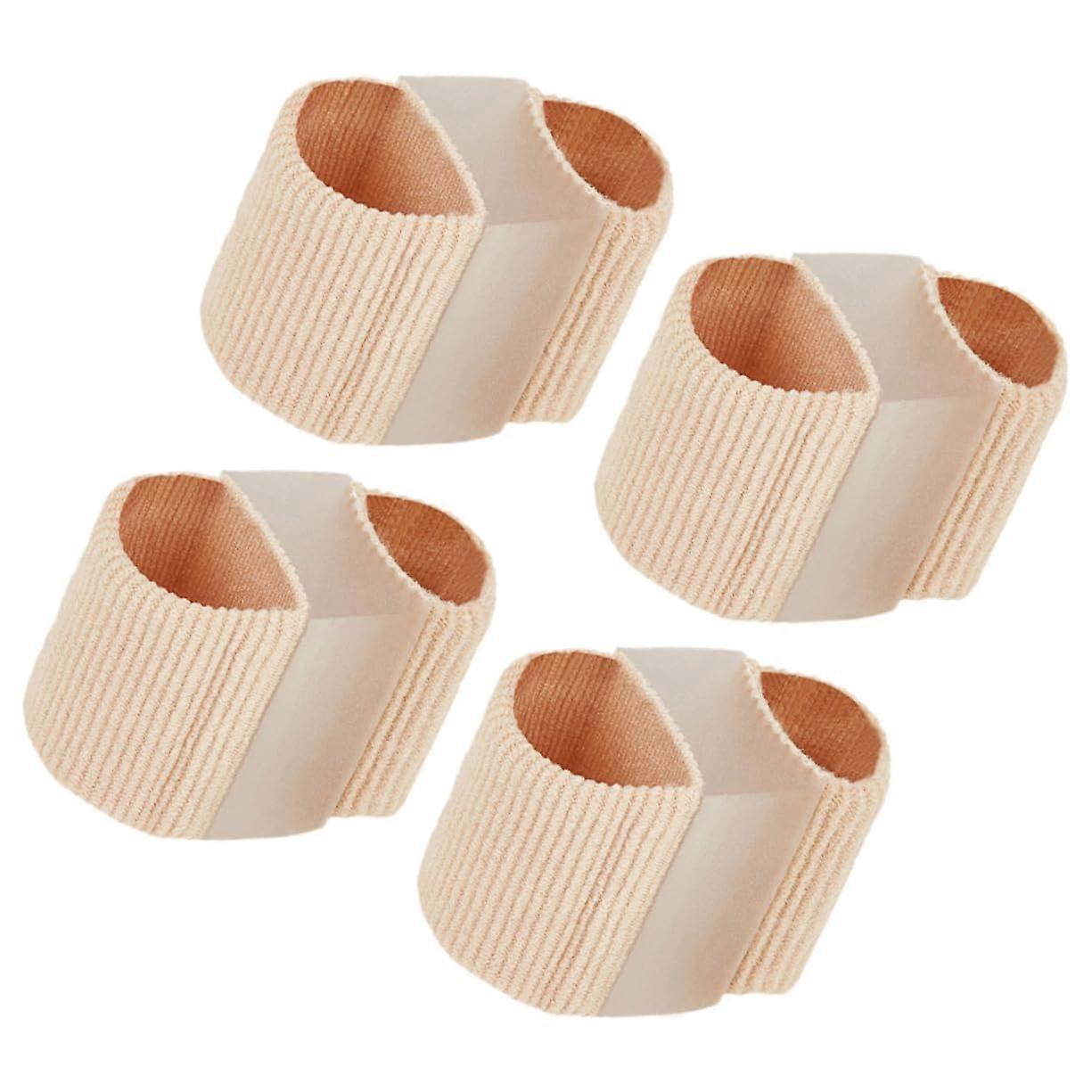 4pcs Gel Toe Separator and Bunion Corrector for Hammertoe Relief Universal Fit Reusable