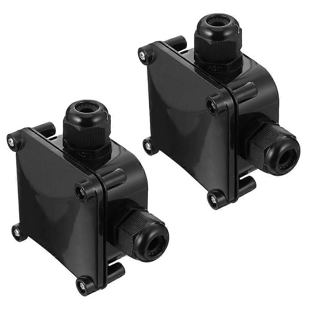 Outdoor Waterproof Junction Box 2Pcs for Electrical Project Installation
