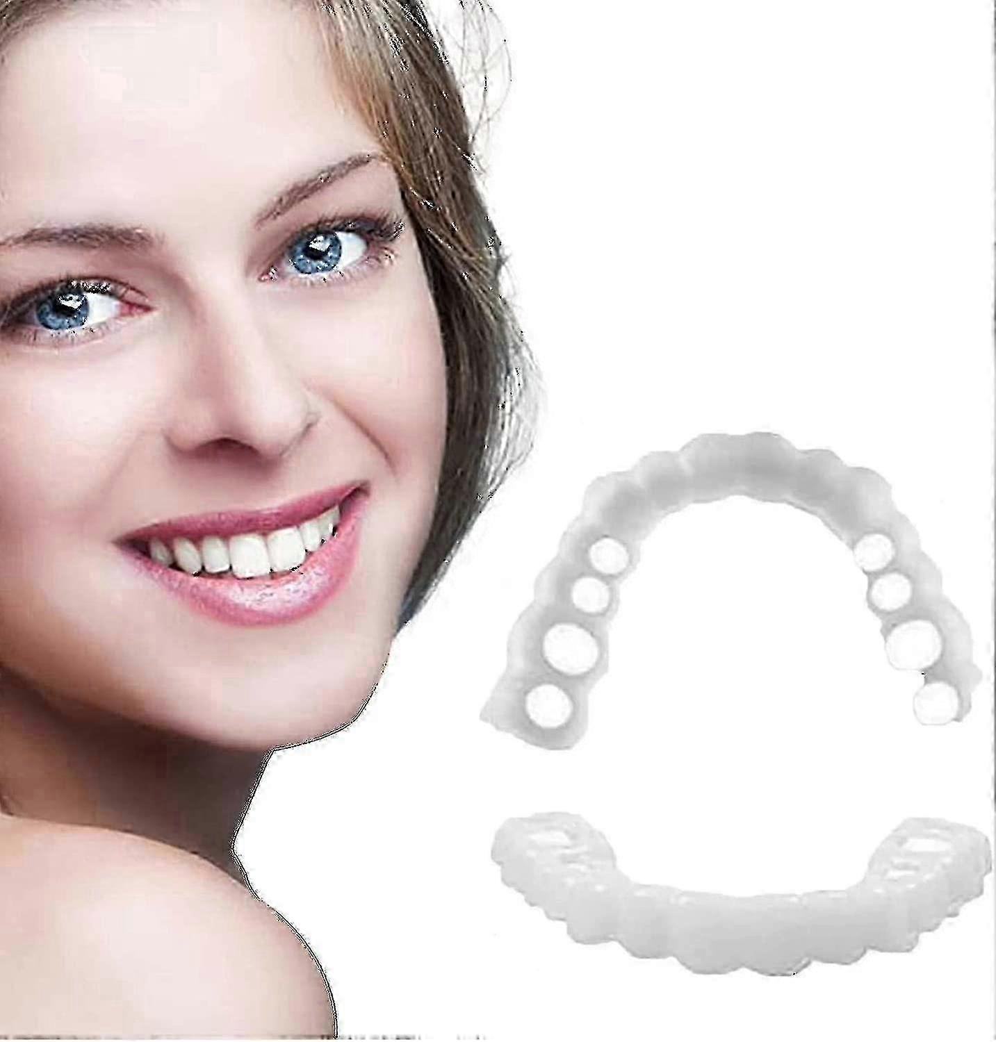2025 Dentures Temporary Dentures Occlusal Veneers, Customizable Temporary Dentures, Smile Temporary