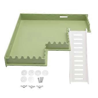 Hamster Ladder Platform Set, Multi-Purpose Large Space Fun Interactive Indoor Pet Cage Toys, Type M