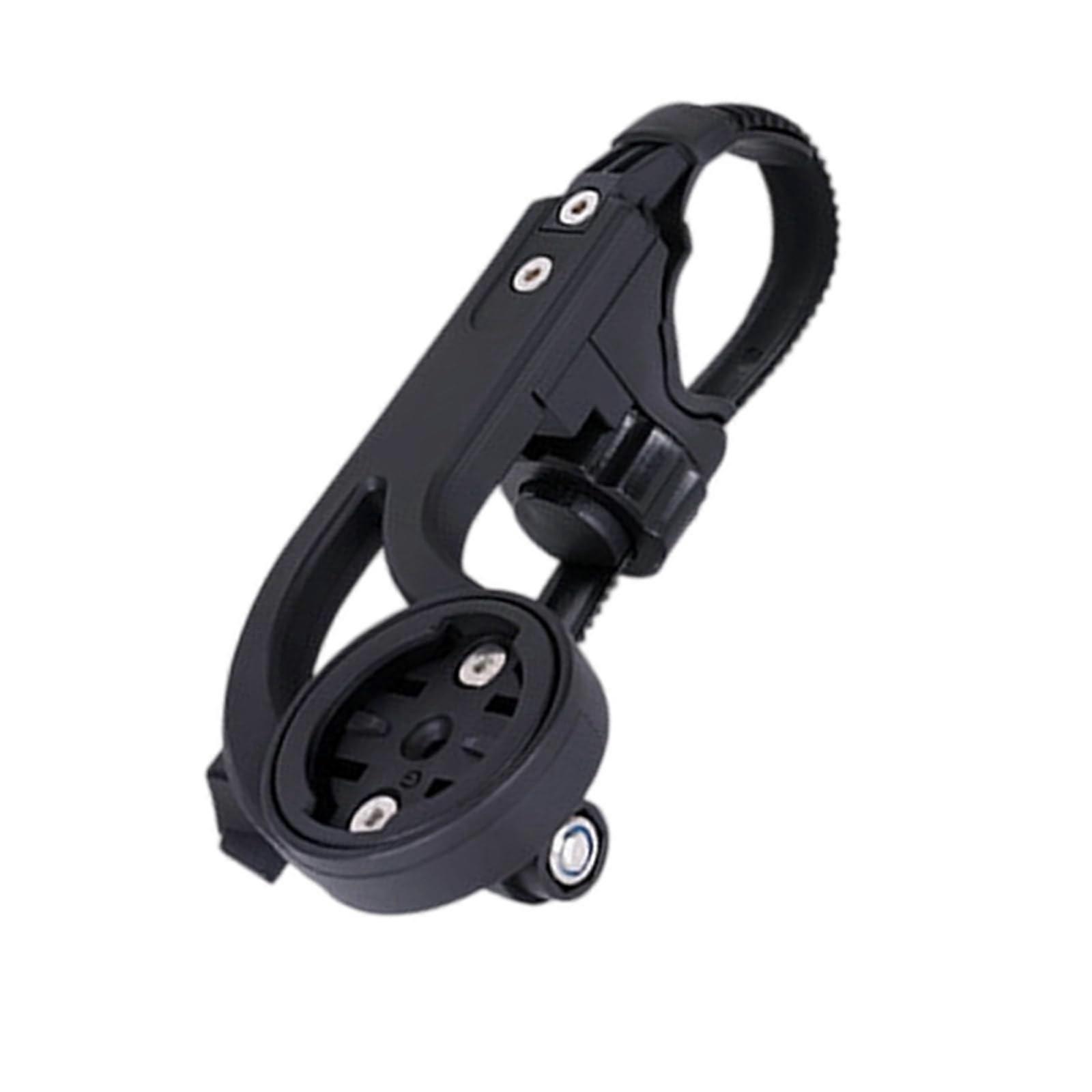 Aluminum Alloy Bike Computer Mount with Bicycle Camera Holder, Lightweight MultiDevice Bracket