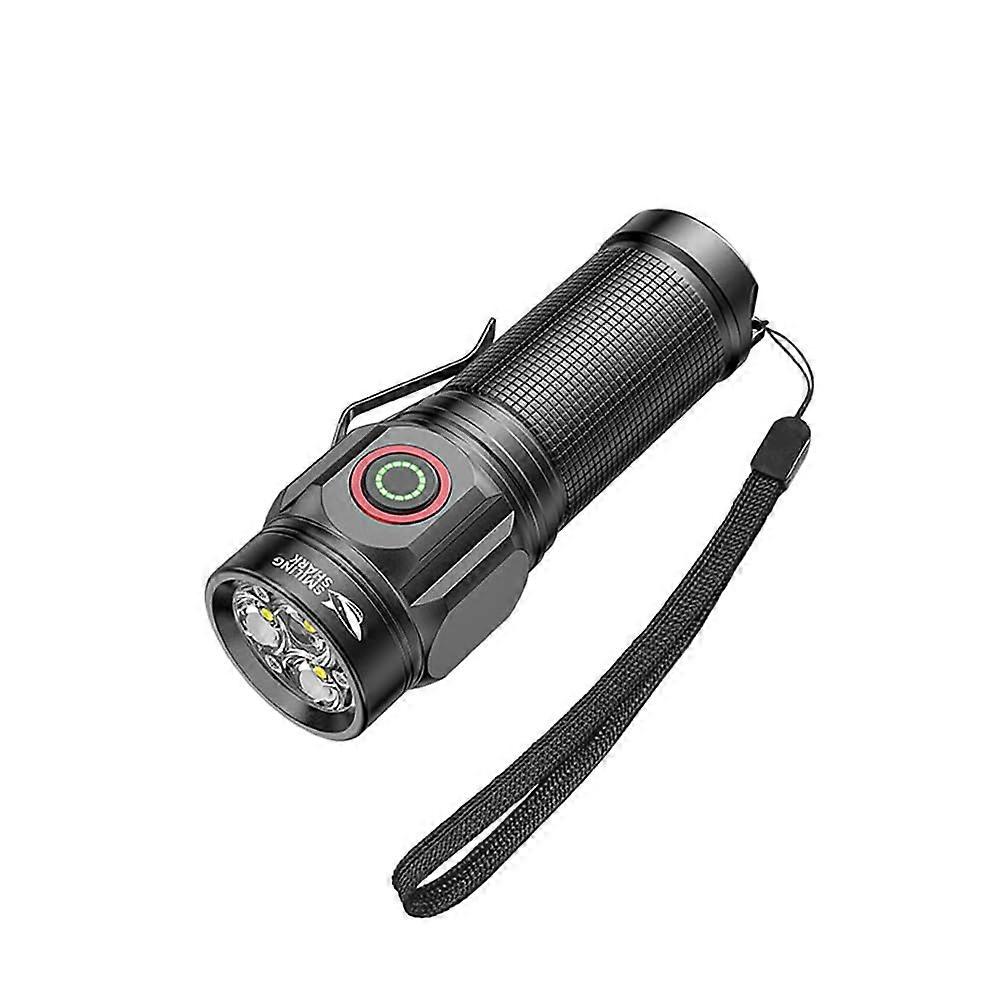 SD7143 Super Bright Rechargeable LED Flashlight for Outdoor and LongLasting Use