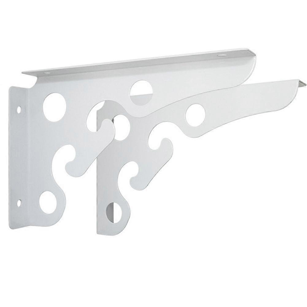 2PC Triangle Folding Angle Bracket Heavy Duty Adjustable Wall Mounted for Bench Table Shelf DIY Hardware