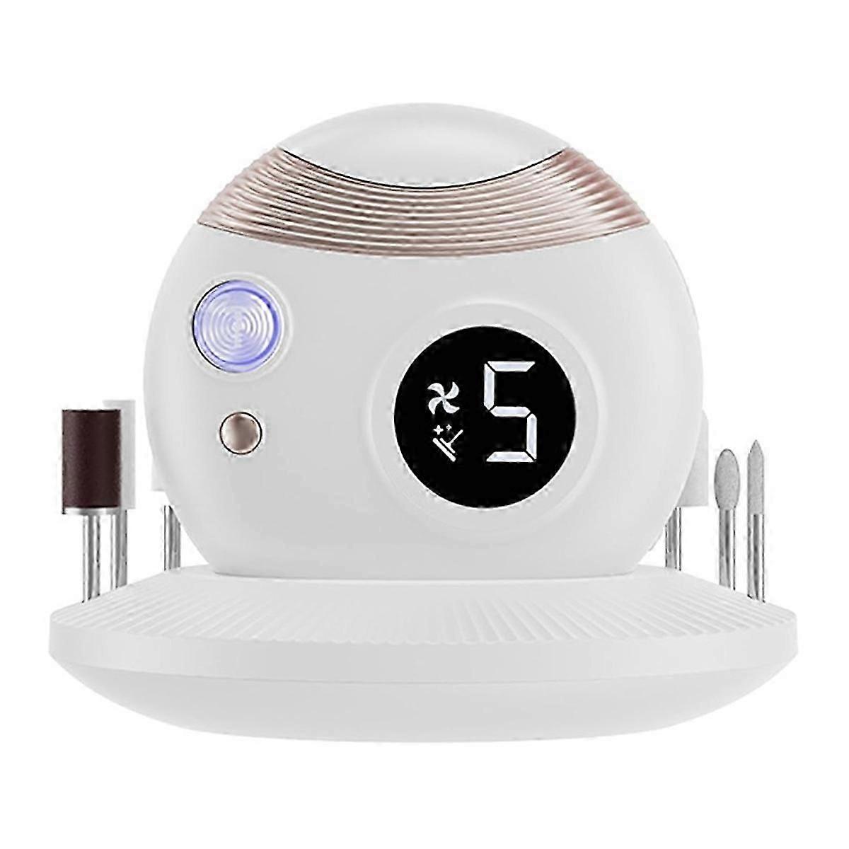 Electric Nails Cutter Nails Trimmer Nails Light Nails Cutter White