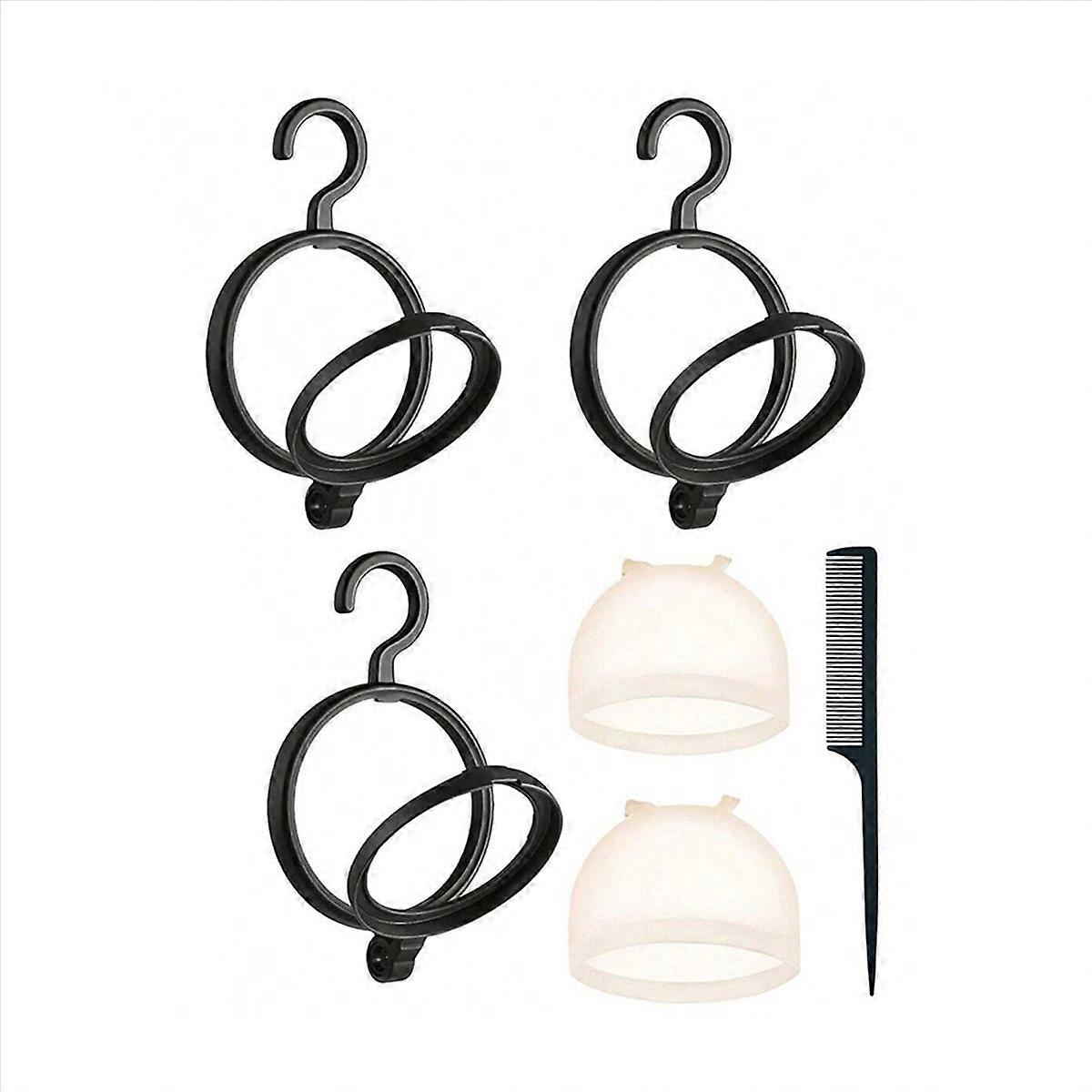 Wig Stands, Wig Hangers,Foldabe Wig Holders For Hanging Multiple Wigs