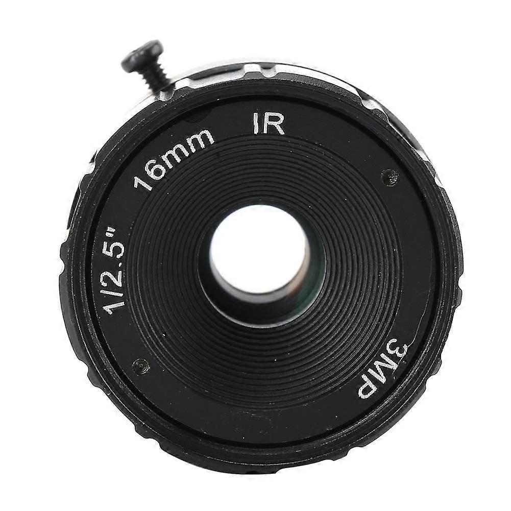 CCTV Lens 16mm Fixed 3MP CS Mount for Definition Surveillance Imaging