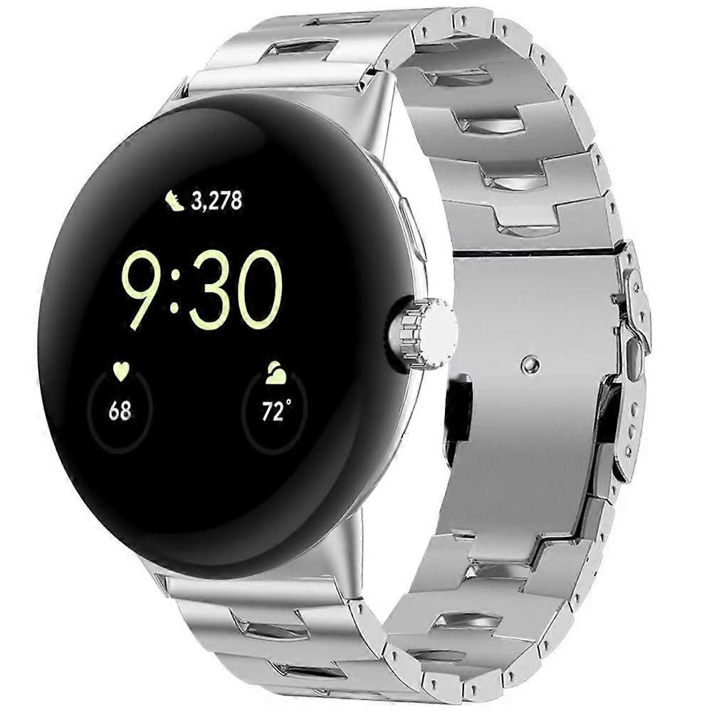 Titanium Watch Band for Google Pixel Watch 3 45mm, Durable Adjustable Replacement Strap