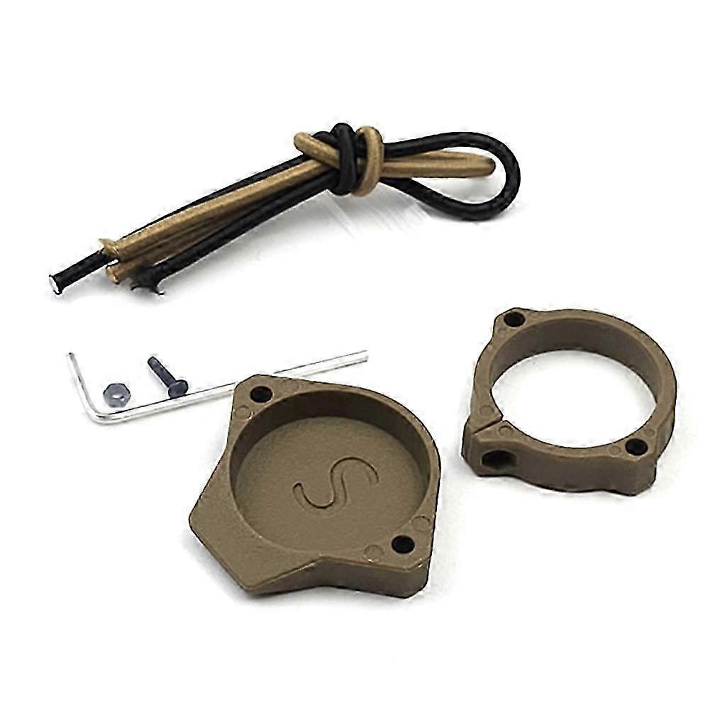 Flashlight Lens Protection Cover Strong Light Outdoor Flashlight Series Lens Cover compatible M300/M600 Protector S Khaki