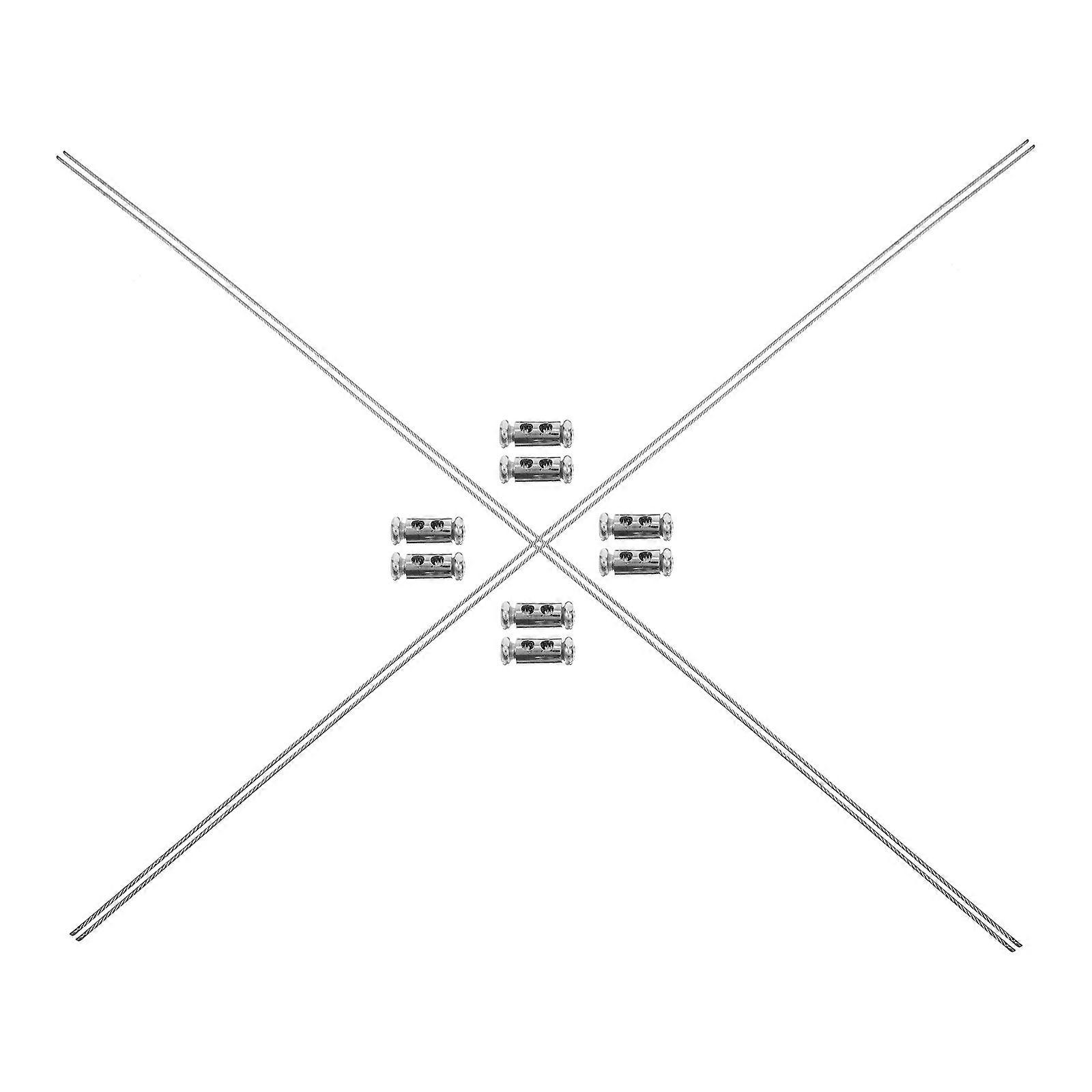 Luggage Hanging Wire Kit for Adjustable Cable System 4Sets Included