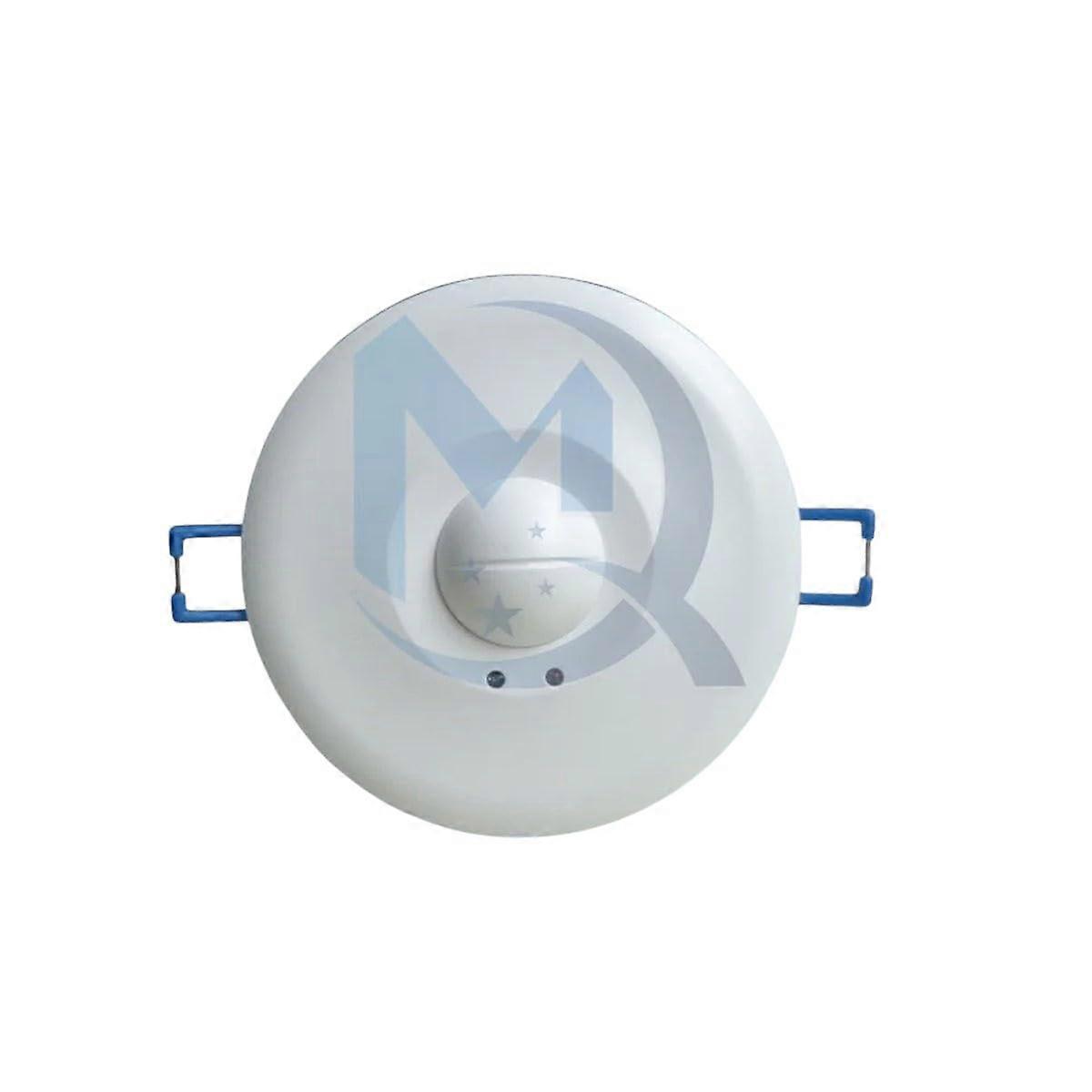 Microwave Motion Sensor Switch 5.8GHz AC85250V Embedded Ceiling Mounted Smart Motion Detector for Lighting Control