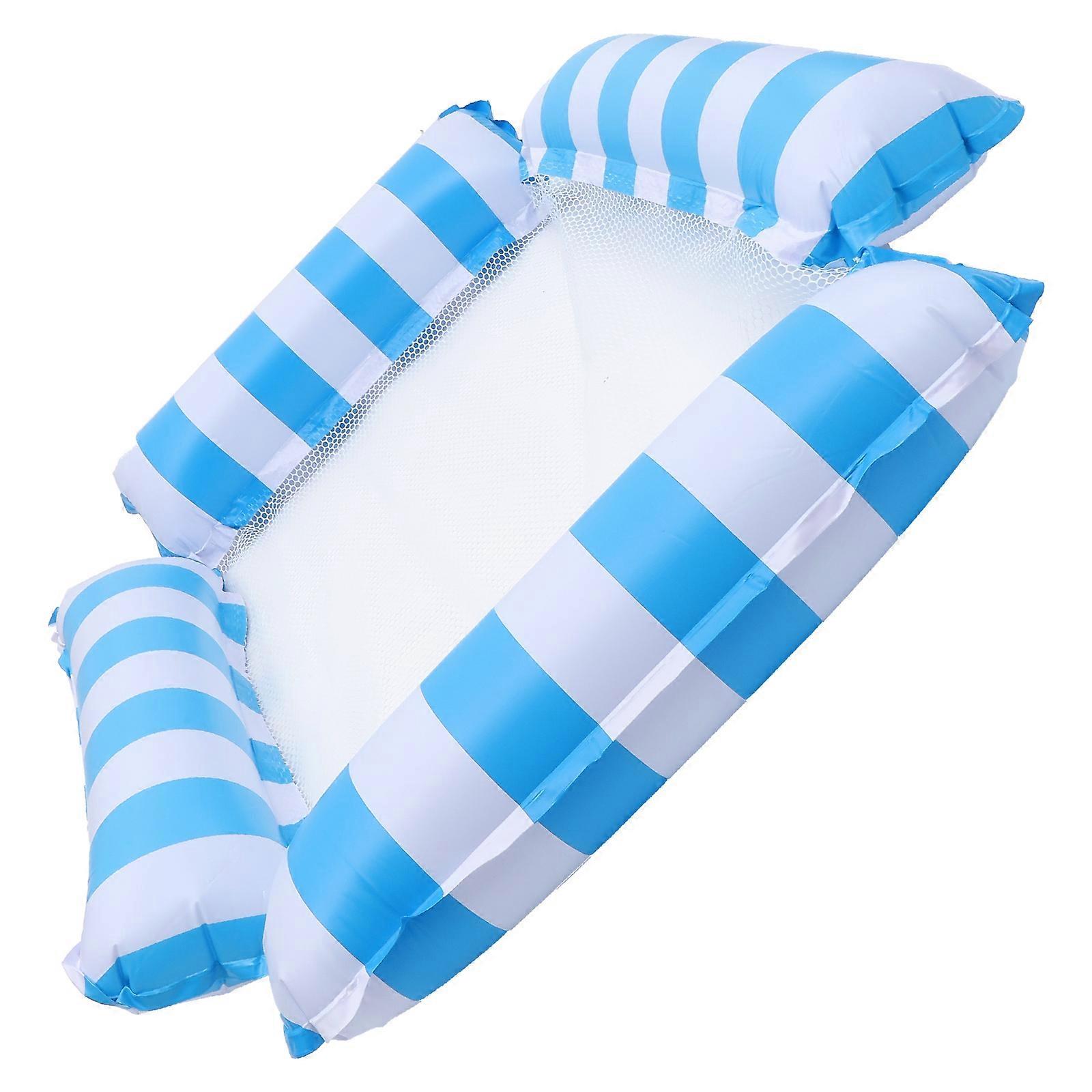 Inflatable Pool Float Hammock Netting Mesh Chair for Swimming Use