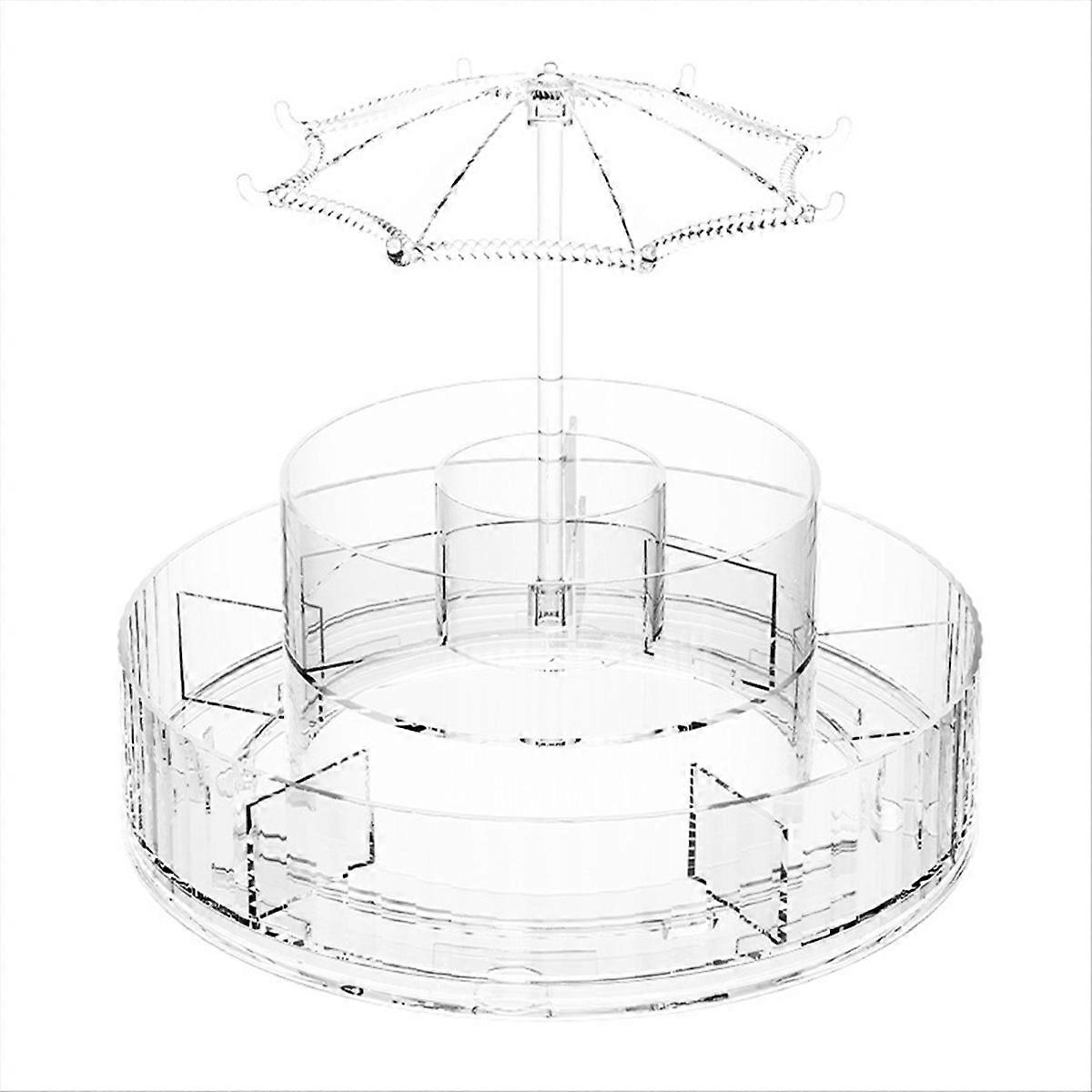 Transparent Cosmetics Desktop Storage Box Makeup Organizer