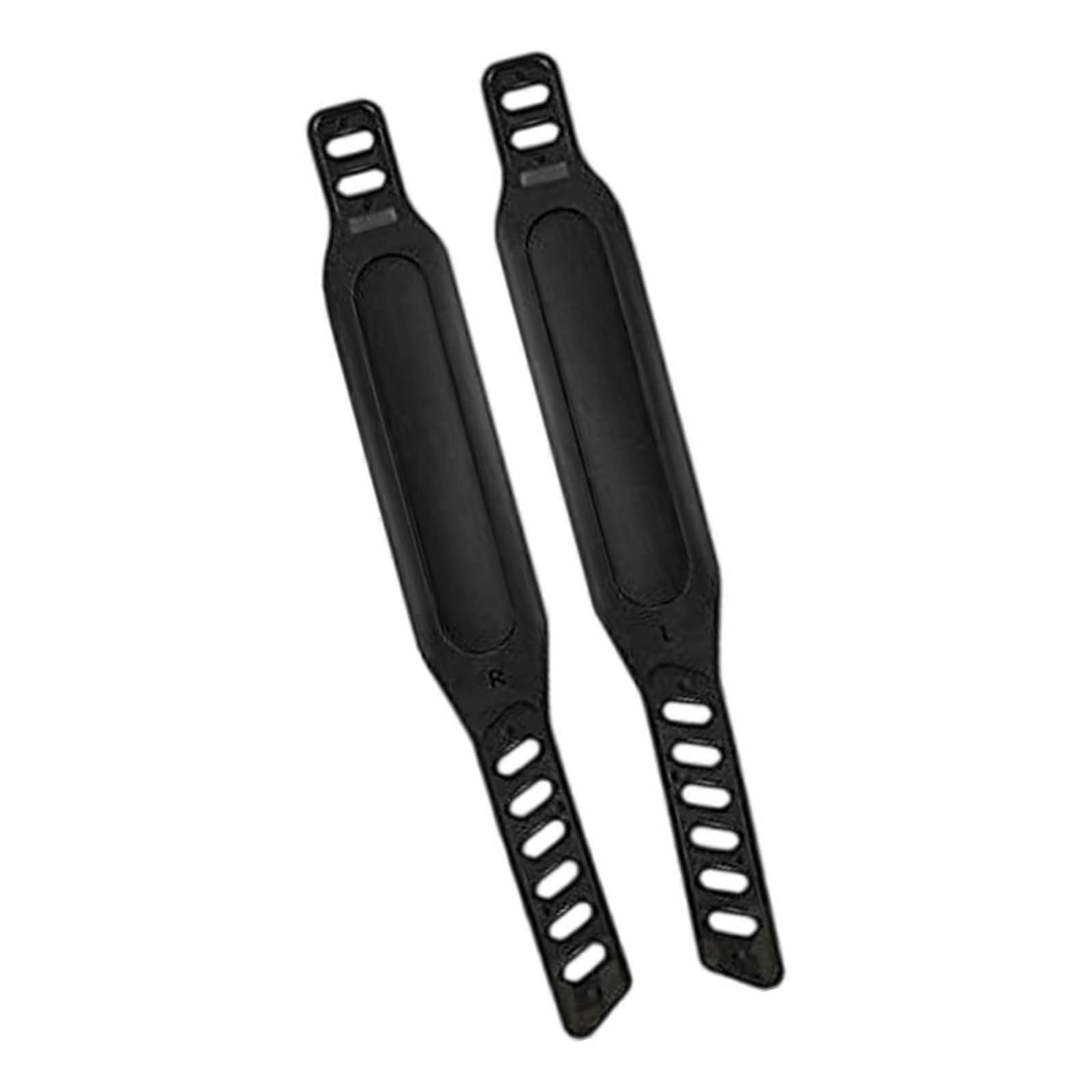 Adjustable Exercise Bike Pedal Straps with Universal Compatibility, Durable Replacement for Stationary Bikes