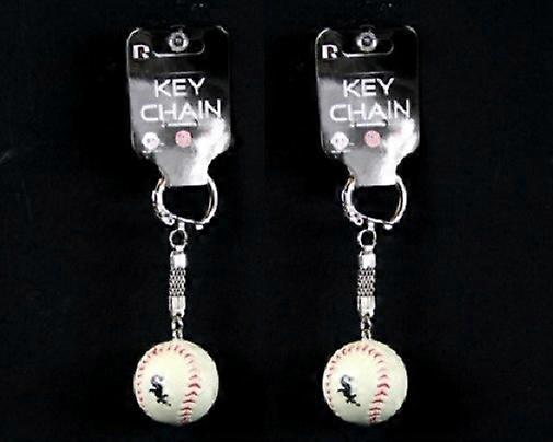 Chicago White Sox MLB Baseball Nyckelring 2 Pack
