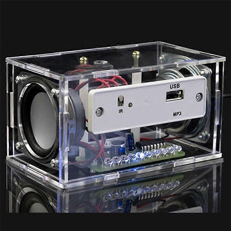 LED Flash Display Soldering Project Practice DIY