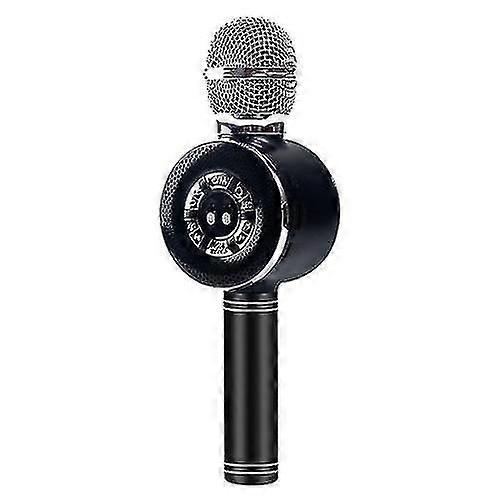 Ws-669 Multifunctional Rgb Light Effect Wireless Bluetooth Microphone With Audio Function-XY