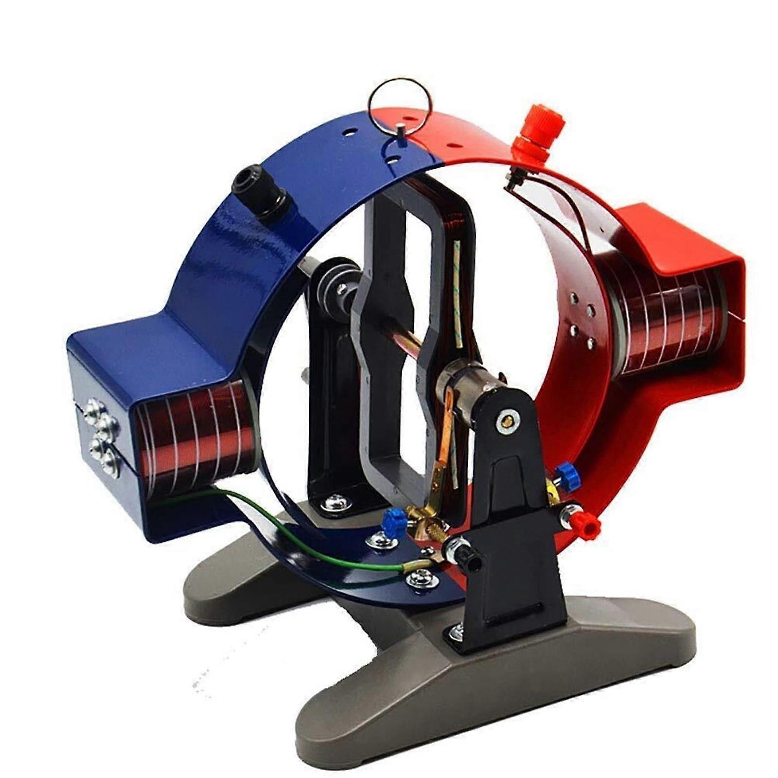 Electromagnetic Motor Model with Clear Polarity and Durable Components for Classroom Physics Teaching