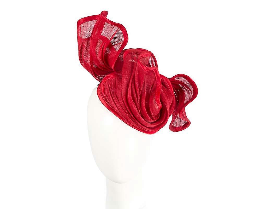 Exclusive red fascinator CU653