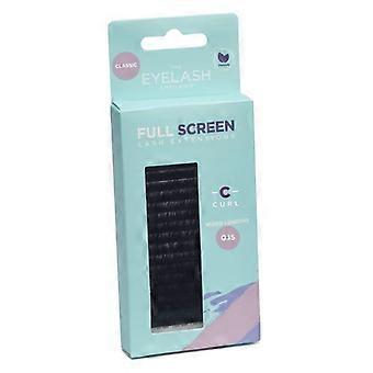 The Eyelash Emporium Full Screen Lash Extensions Classic C Curl 0.15 Mixed Lengths