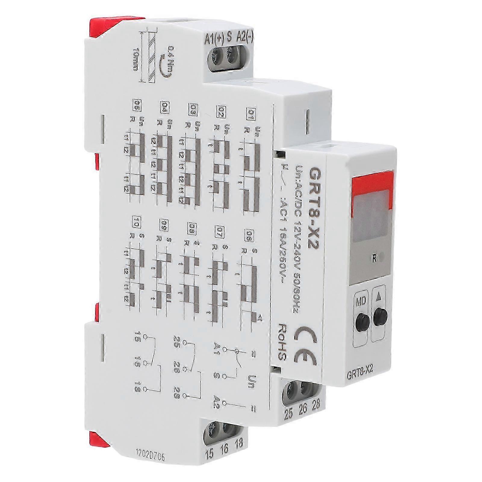 Time Relay Delay Timer Controller Adjustable Digital Display Control Switch AC DC 12V?240V