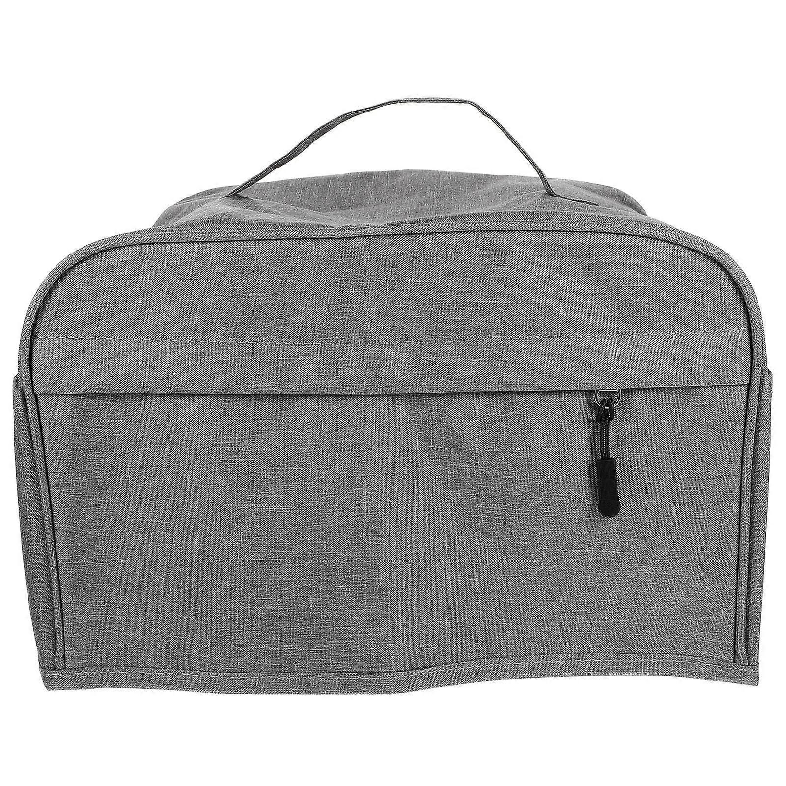 Bread Maker Cover Bread Toaster Dustproof Cover Breakfast Maker Protector Grey