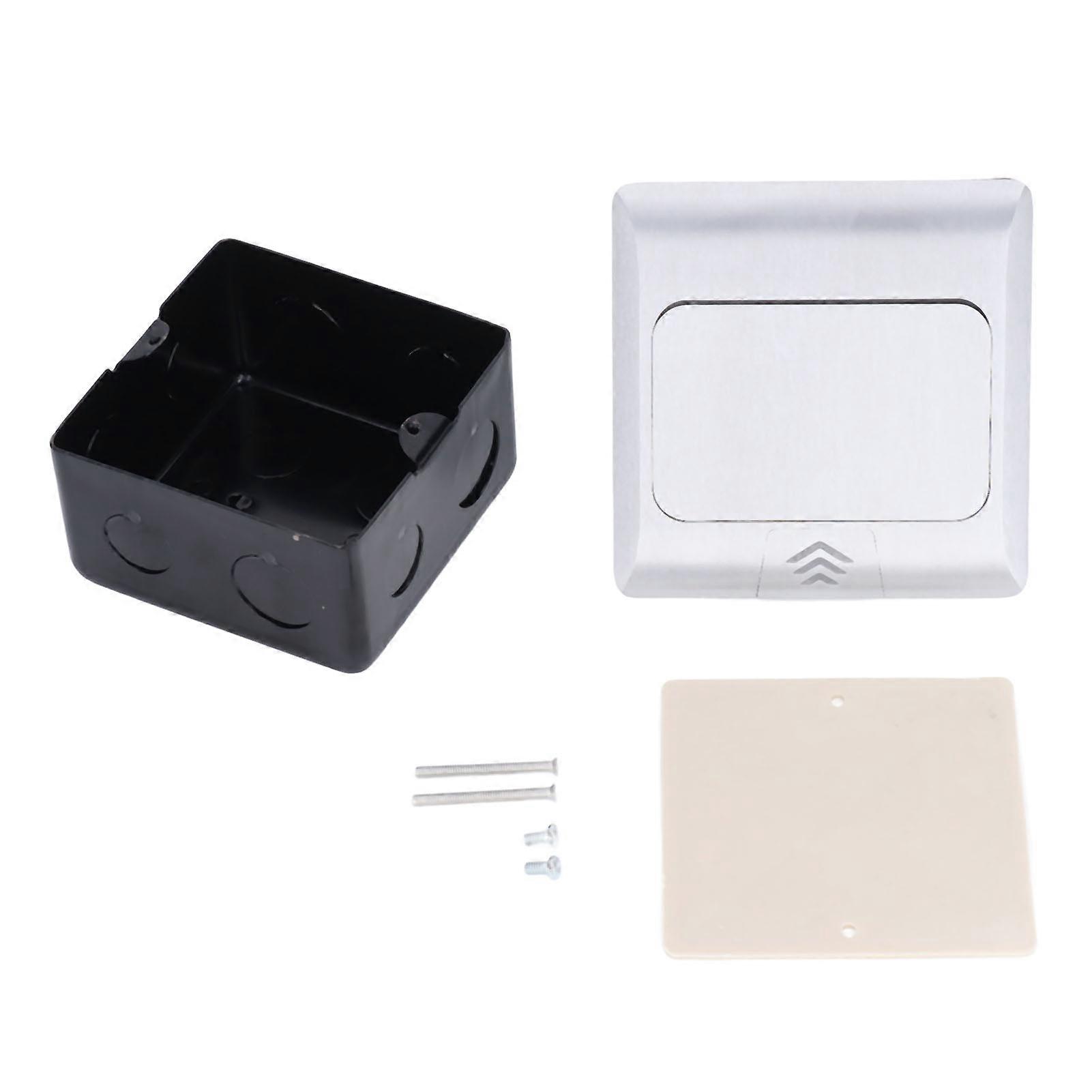 Floor Electrical Outlet Pop Up Damping Desktop Socket TYPEC Dual USB Interface
