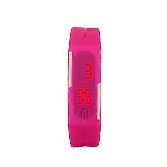 Bracelet montre tactile LED pour enfants, idéal pour les activités quotidiennes. Dimensions : 24 x 2 x 1 cm. Lot de 1.