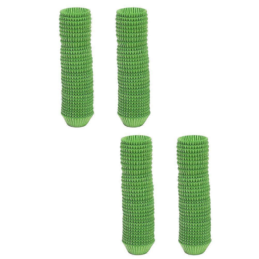 2000Pcs Cake Baking Cups Practical Strawberry Holders Oil-proof Baking Holders