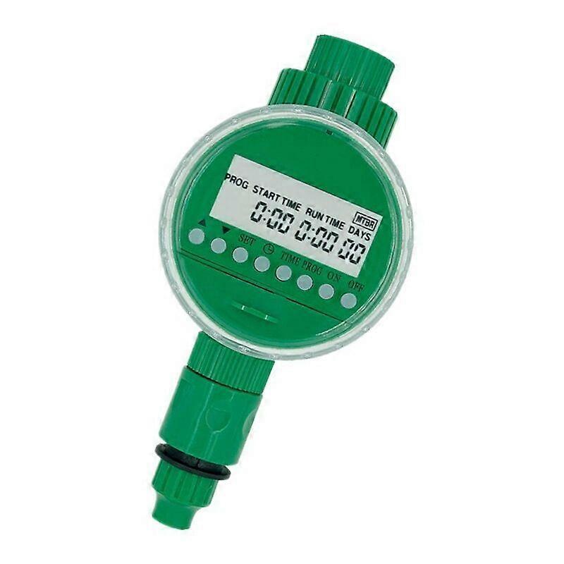 Smart Irrigation Timer, Automatic Sprinkler Controller, Programmable Waterproof Timer with LED Display for Garden Lawn Greenhouse
