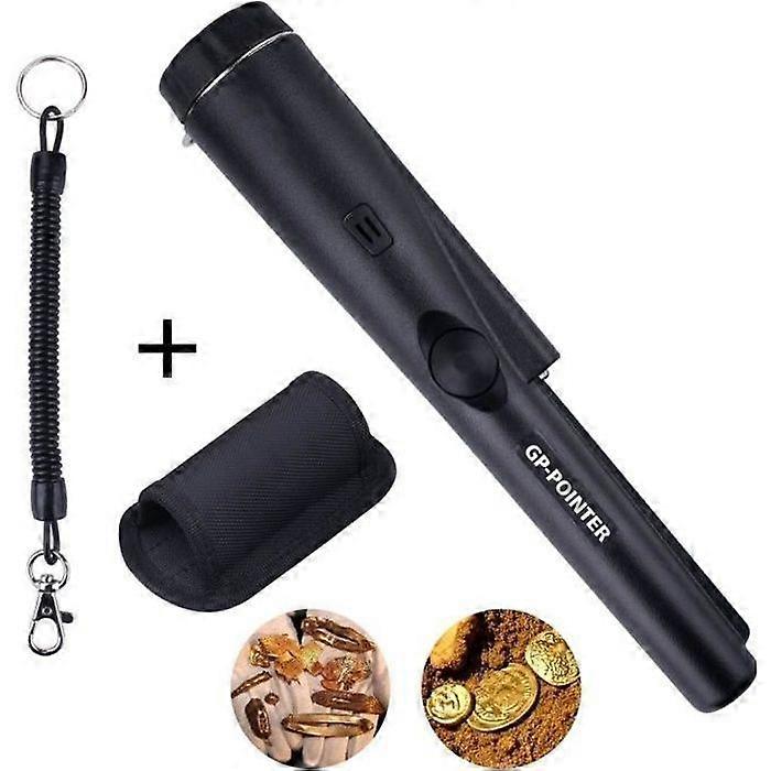 Metal Detector Pointer Probe Waterproof Pinpointer Treasure Hunting Digging Tool Buzzer Vibration Auto Tuning