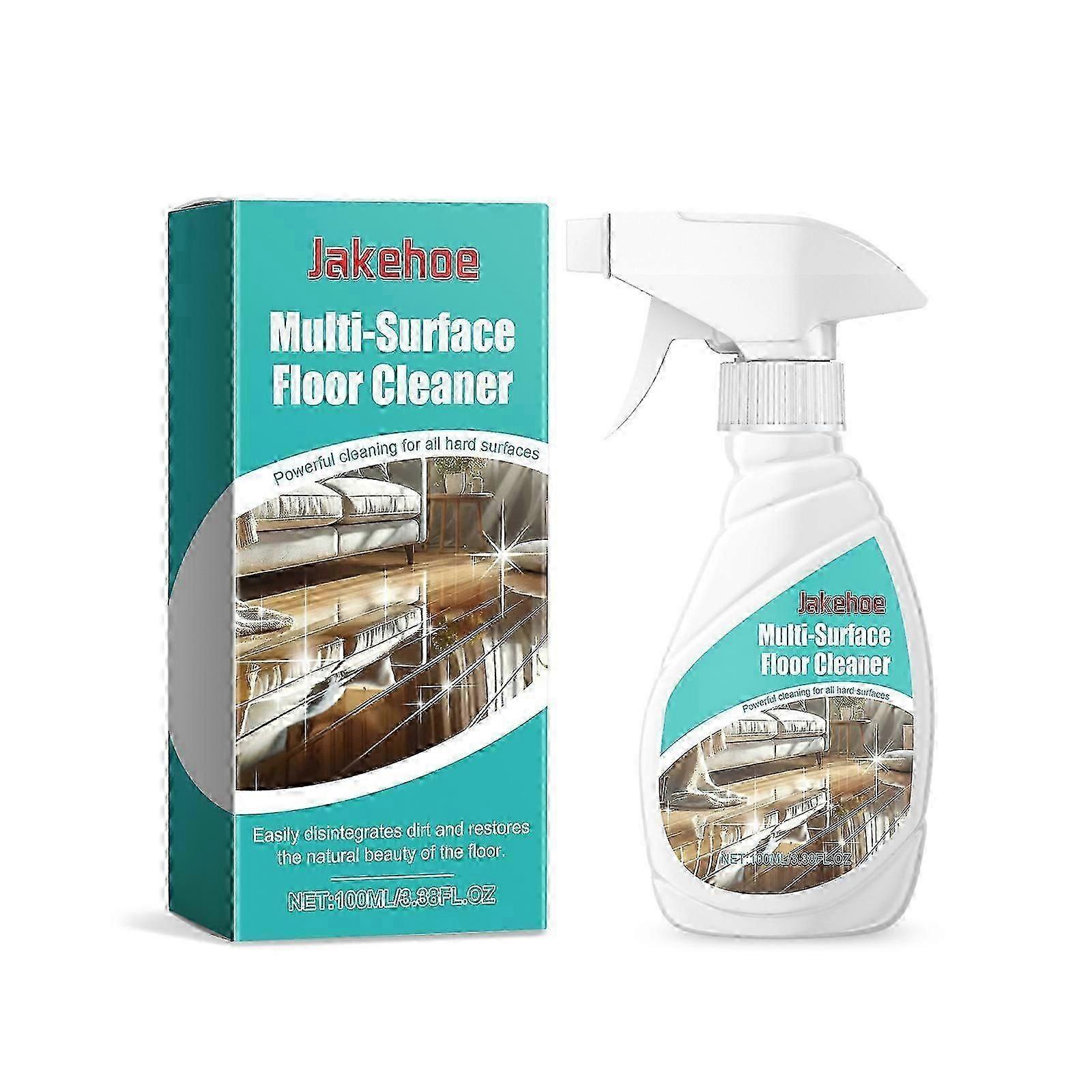 Powerful Multi-Surface Floor Cleaner for Stain Removal & Shine  100ml, Easy Robot Use