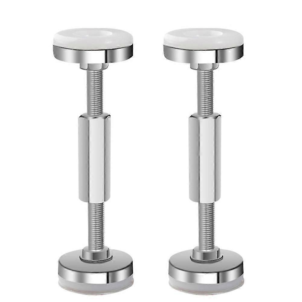 2pcs Adjustable Threaded Anti-shake Bed Frame Telescopic Room Wall Support Tool