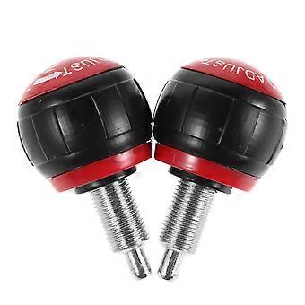 2 szt. pokrętła z trzpieniem zwalniającym: M16x26mm, pokrętło do roweru treningowego, sworzeń zwalniający do sprzętu fitness – akcesoria zamienne do maszyn do ćwiczeń siłowych