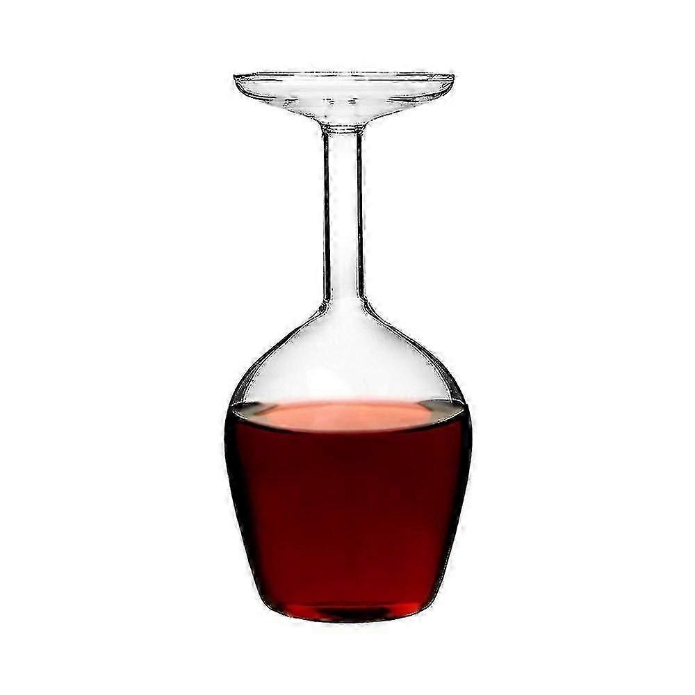Bicchiere da vino capovolto