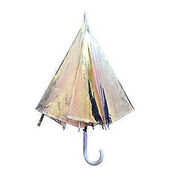 Shiny Umbrellas Fashion Rainbow-Laser Reflective Shiny Umbrellas