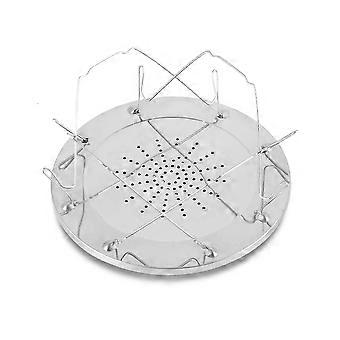 Torradeira de Acampamento Dobrável em Aço Inoxidável Slice | Torradeira de Camping | Suporte de torradeira multiuso para acampamento ao ar livre, festas, churrascos